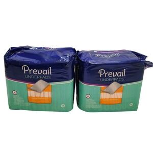 2 pack Prevail XL Underpads 30x30 Super Absorbent Disposable Bed Pads‎ 10 Countt
